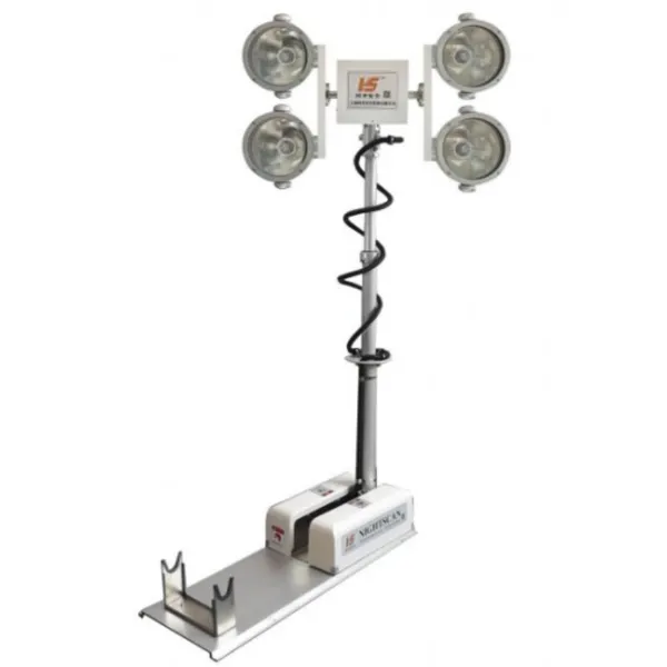 Adjustable Mobile Lighting Kit Includes Mounting Brackets and Carry Case