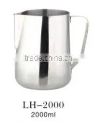 2000ml Stainless Steel Milk Pitcher