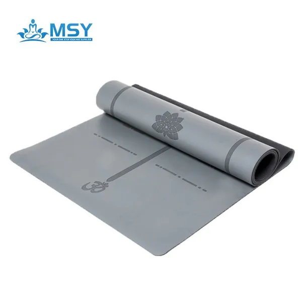 Recycled Durable Non-Slip Double Sided Rubber Yoga Mat With Custom Logo photo-2