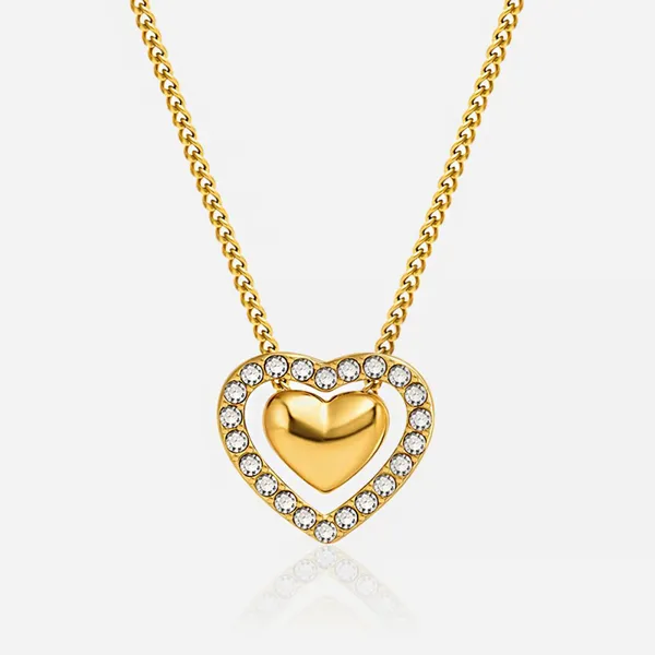 HonHo Stainless Steel Necklace Charm With Titanium Nitride Barrier For Longevity photo-2