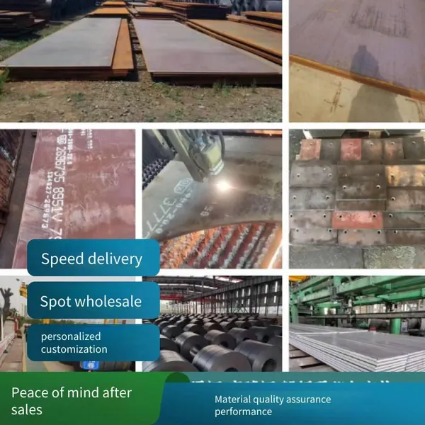 Q345r Steel Plates From Shandong Steel, Laigang, Handan Steel, Puyang Steel and Wugang, Pressure Vessel Plates, Q355d Low-alloy Medium Plates for Power Boilers photo-3