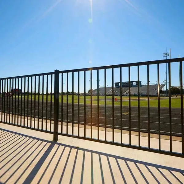 Galvanized Steel Garden Ornamental Fence for Outdoor Villa - 1.2m Height Customizable photo-3