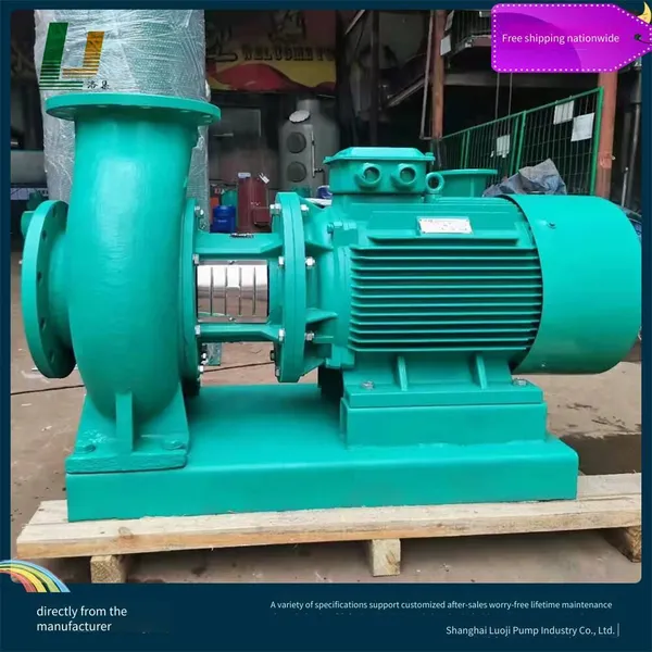 Luoji Pump Industry Supplies Spg100-160 Type Shielded Pipeline Pumps for Air Conditioning Circulation, Which Are Temperature-resistant and Silent. photo-2