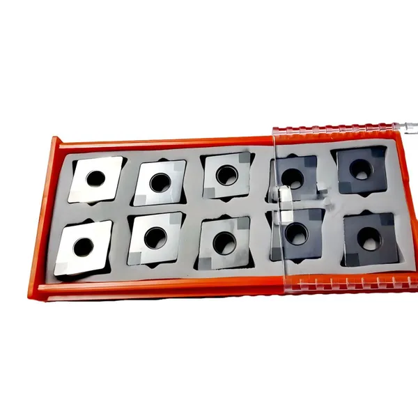 FUNIK Brazed CBN PCBN Insert CNGA1204 CNMA1204 for Cast Iron & Hardened Steel photo-2