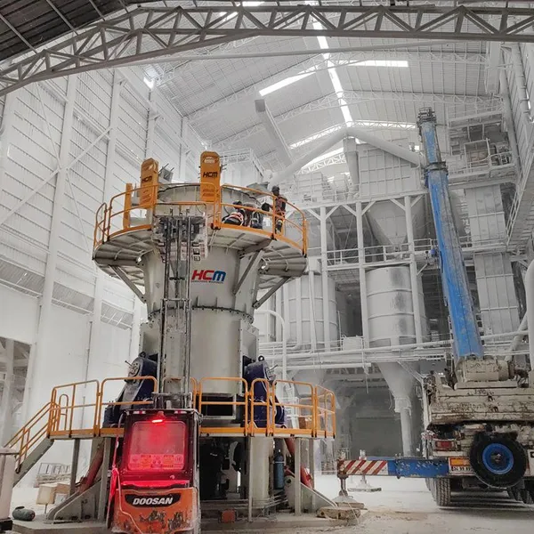 HCM Vertical Mill for Ultra Fine Mineral Powder Dolomite Milling Machine for Plastic Modification Materials