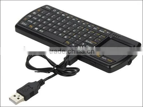 Palm-sized Mini Bluetooth Keyboard With Touchpad/flashlight/Backlit Keys for Ipad/iphone/laptop photo-2