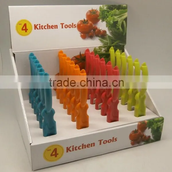 FLAT COLORFUL HANDLE KITCHEN GADGET, KITCHEN ACCESSORIES WITH DISPLAY BOX photo-2