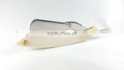 Camel Bone Straight Razor Cutthroat Shaving Razor