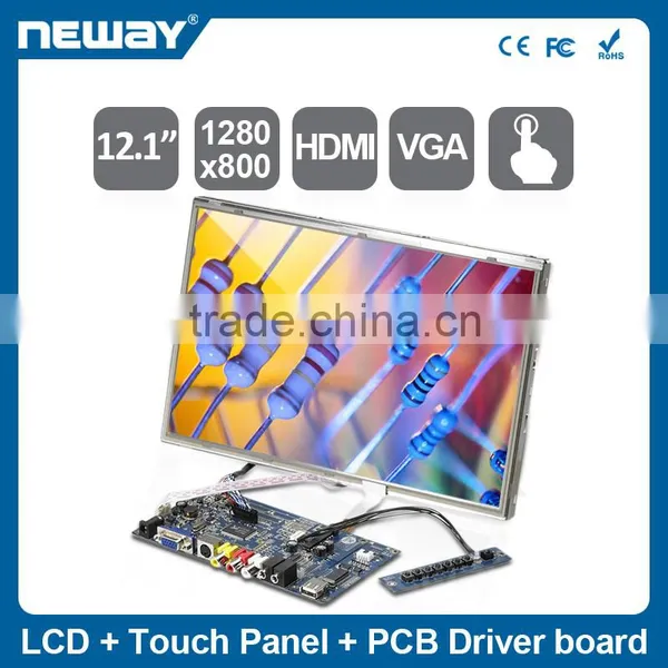 Raspberry pi Lcd Moitor 12.1inch Linux Resistive Touch SKD Lcd Screen Module photo-3