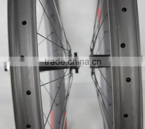 ICAN Fat Bike Wheels ,50mm Width Clincher Wheels Fat Wheel Bicycle Fat Bike Wheels Carbon Fat Bike Rim Snow Fat Bike 26 Fat Tyre photo-3
