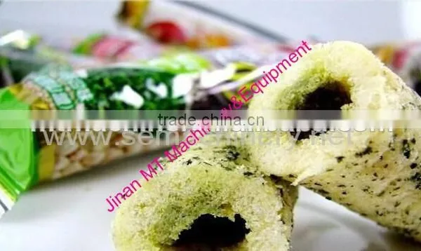 Jinan City Making Chocolate Filled Core Filling Pop Puffed Corn Snack Food Corn Chips Machine photo-2