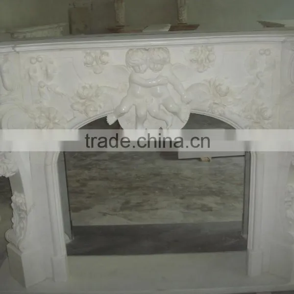Angel Gas Outdoor Statue Fireplace Mantel,fireplace Surrounds photo-2