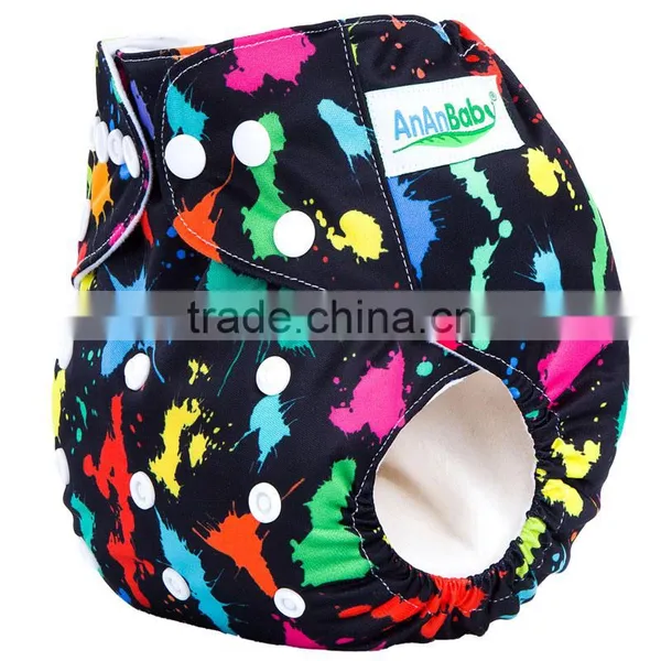 2016 Baby Product Machine Washable Printed Cloth Diapers Supplier's Choice photo-4