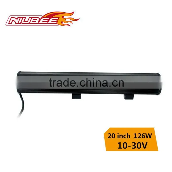 20 Inch 126w Straight Car Led Driving Light Bar With 3w Cree Chips photo-3