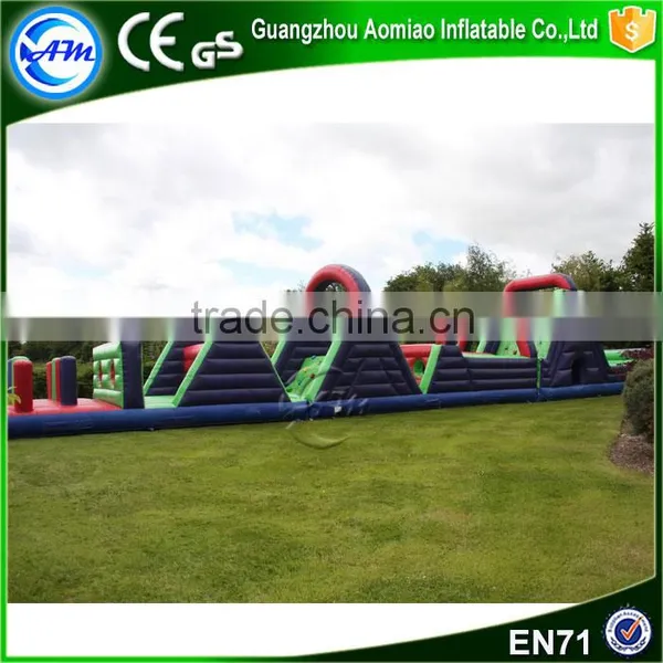 Outdoor Commercial Adult Obstacle Course Giant Inflatable Obstacle Course for Sale Supplier's Choice photo-2