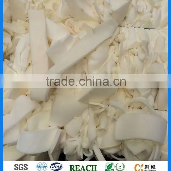 100% dry and clean pu foam scarp for re-bound foam making