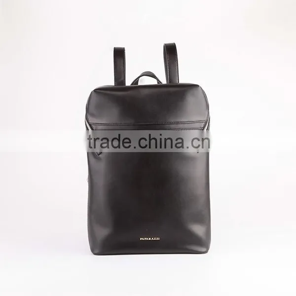 4741 Black Color Fashion PU Material Women Custom Sport Backpack, Backpack Manufacturer China photo-2