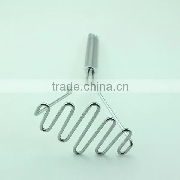 430 Stainless Steel Perfect Hand Help Potato Masher photo-5