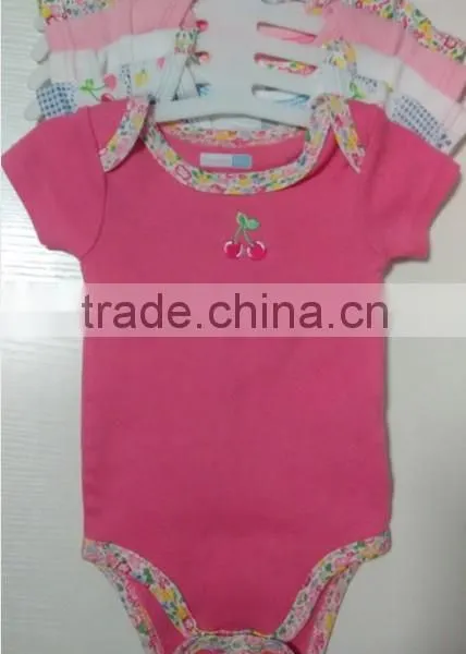 3 Pcs Set Toddler t Shirts China Wholesale Clothing Bodysuit photo-2