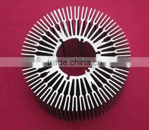 Hot Sales LED Housing Lighting Heat Sink Aluminum Extrusion Profiles for Electronic Parts photo-5