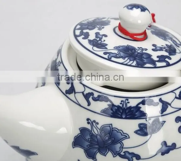 Classics China Flower Design Small Ceramic Tea Pot photo-3