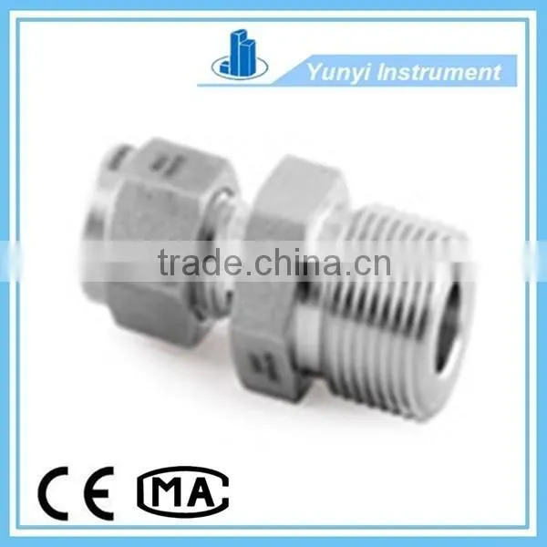 Stainless Steel Bspt Male Straight Pipe Fittings