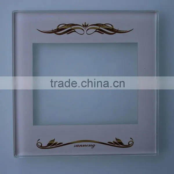 Glass Switch Plate Covers Electrical Outlet Glass Covers Panel Light Switch Glass Cover Plates photo-2