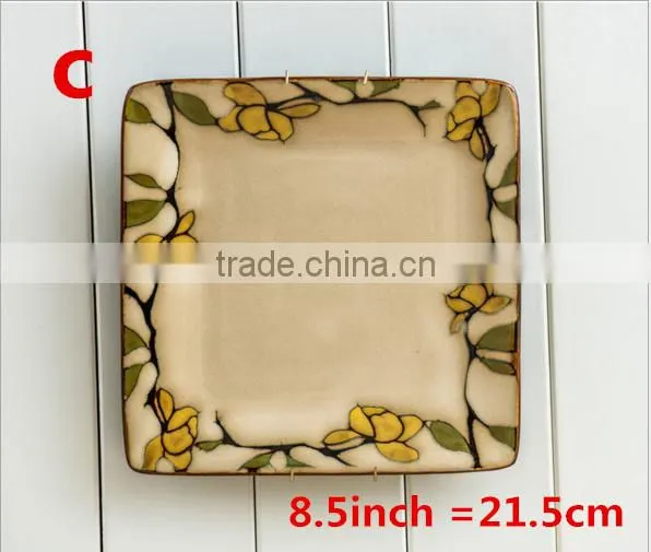 Personality Restaurant Dishes Fashion Ceramic Fruit Bowl Trhp01 photo-4