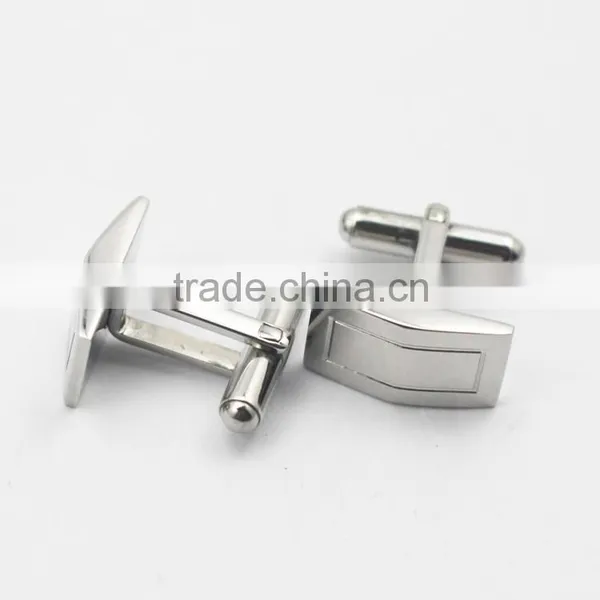 Factory Bulk Sale 316L Stainless Steel Top Quality Cufflink Clasps Cufflink Base photo-4