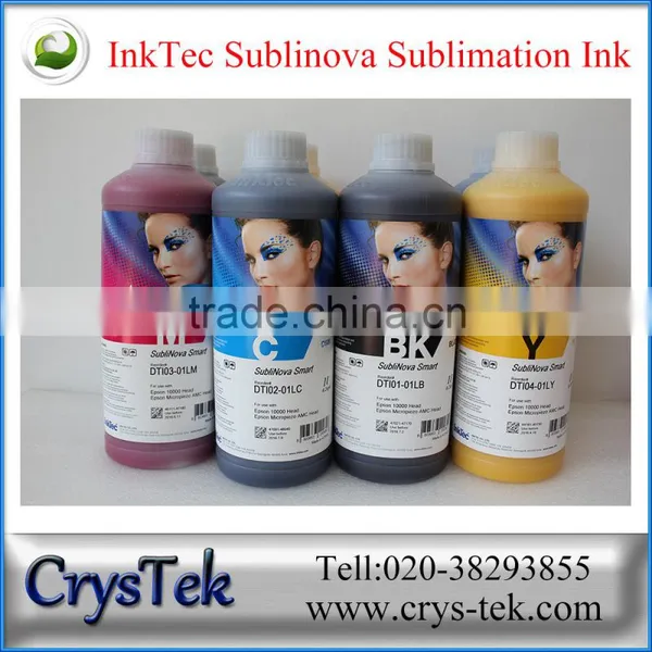 CRYSTEK Quality Product South Korea Sublimation Ink for Roland Print Head InkTec Sublimation Ink