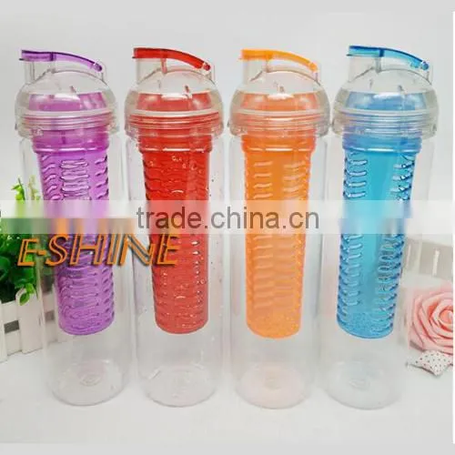 Fruit Infuser Water Bottle Tritan Bottle