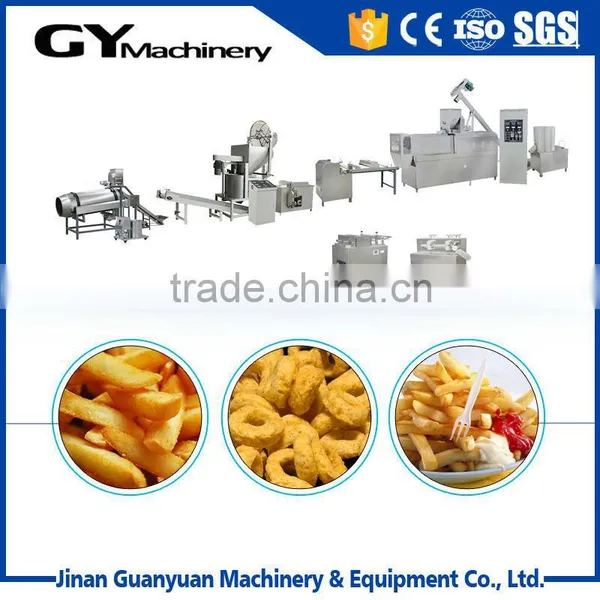 Fried Snacks Production Line/potato Snack Chips Making Machine