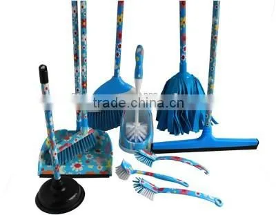 Colorful and Printed Houseware Cleaning Series Including Brush,Toilet Brust Set,Mop,Broom photo-3