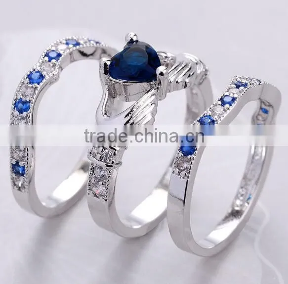 Wholesale All Kinds Fashion 925 Sterling Silver Claddagh Ring photo-4