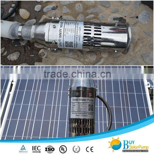 High Speed Solar Power Pump/solar Borehole Pump photo-3