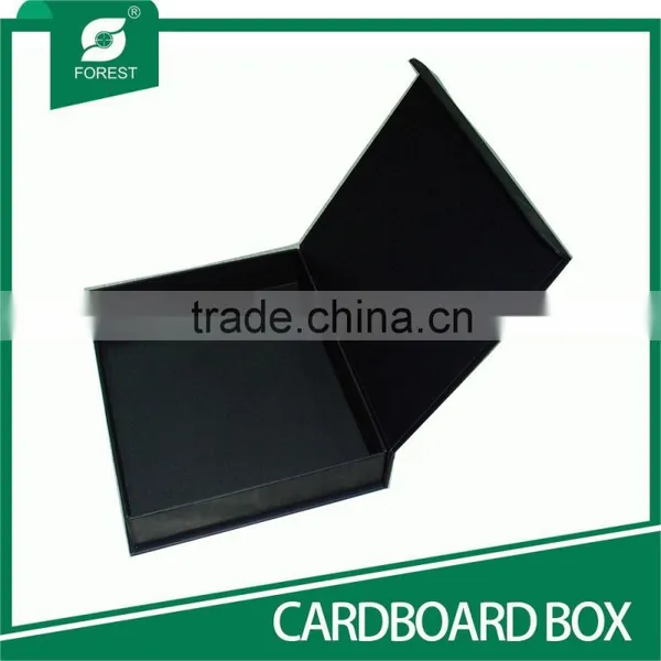 LUXURY CARDBOARD GIFT BOX BLACK MATT BOX photo-5