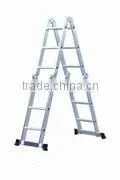 Super Extension Platform Aluminium Ladders With EN 131
