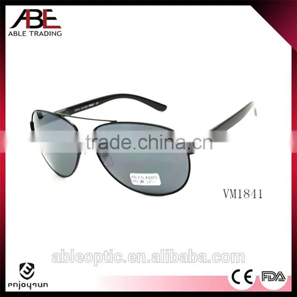 New 2016 Mens Color Classic Uv400 Lens Polarized Italy Designer Glasses Metal Sunglasses Eyewear CE photo-4