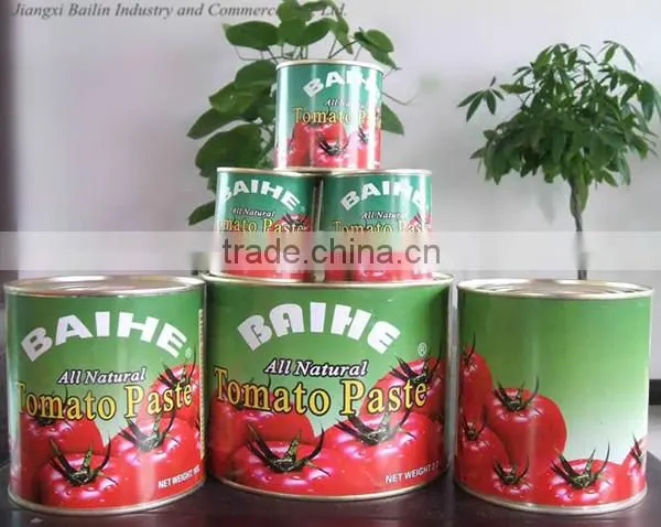 Canned Tomato Paste 800g,sweet Taste,brix28%-30%,red Colour photo-5