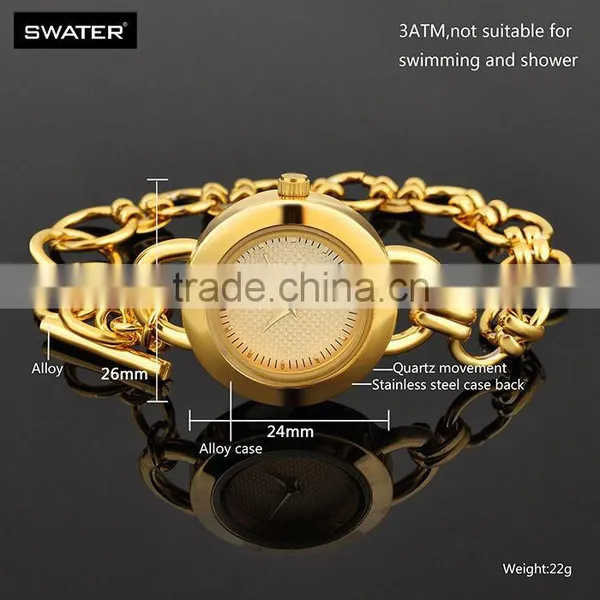 Promotional Items 2016 Stainless Steel Gold Watch Accessories photo-6