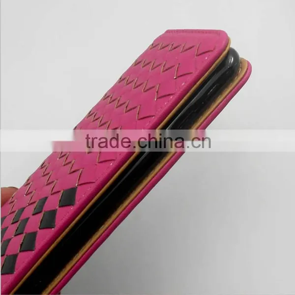 Customized Braided Wallet Style Leather+TPU Phone Cover Universal Phone Cases photo-4