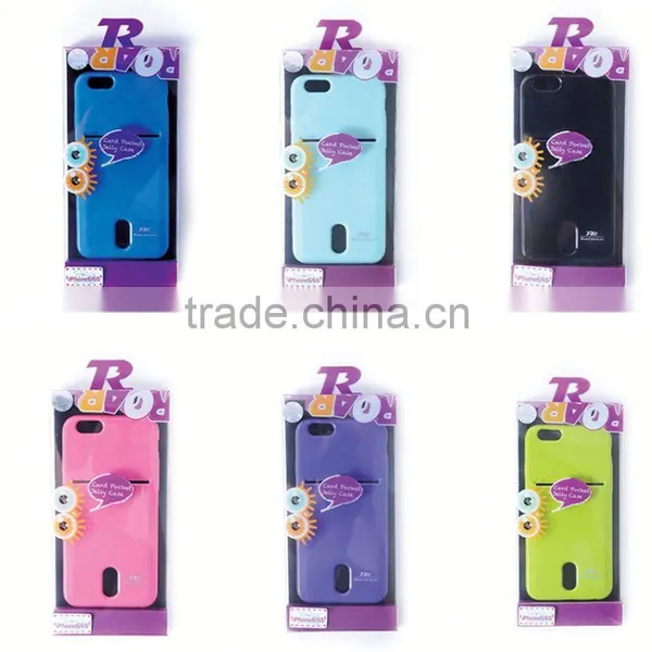 Colorful Tpu Card Pocket Jelly Case For Galaxy J7,Roarkorea Case For Samsung Models photo-6