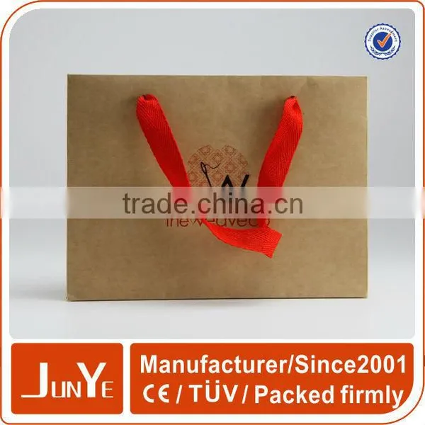 Custom Reusable Shopping Corporate Gift Diamond Multiwall Paper Bag