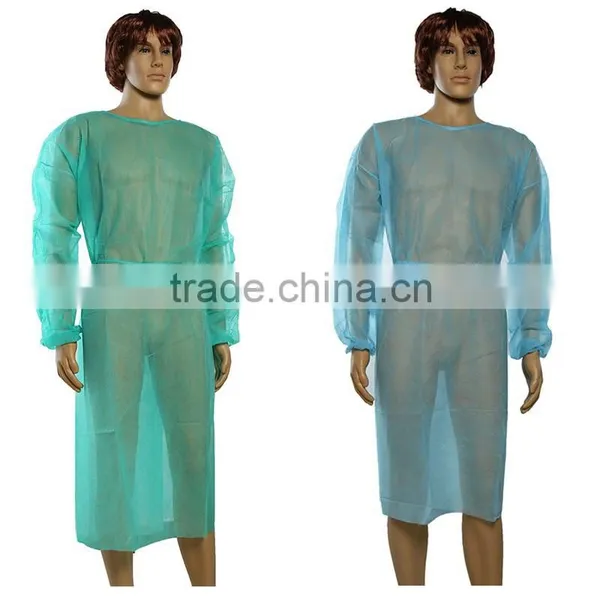 Sterile Disposable Non Woven Surgical Isolation Patient Gown photo-5