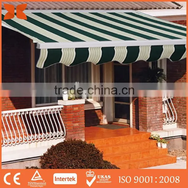 Hot Sale Handle or Wind, Sun and Rain Control System Used Terrace Awning