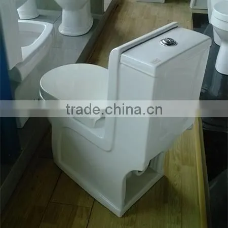 Fashionable Siphonic White Porcealin One Piece Toilet 8226 photo-5