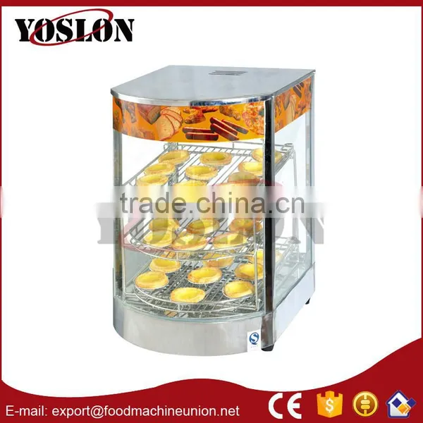 egg tart warmer showcase
