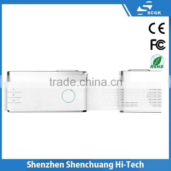 High Quality Wifi Projector Dlp Led Wireless Mini Projector With Battery Build-In Wifi & Hdmi Imput Dlp Led Wireless photo-4