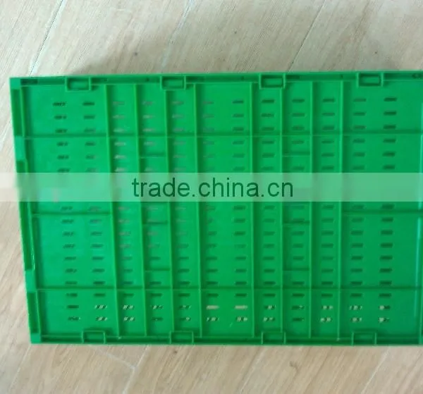 2016 PP Good Quality Hot Sale Plastic Foldable Crate for Apples and Orange and All Kinds Fruits photo-3