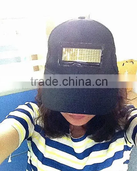 2015 New Fashion Party Events Flashing Light up Hats With High Quality in China